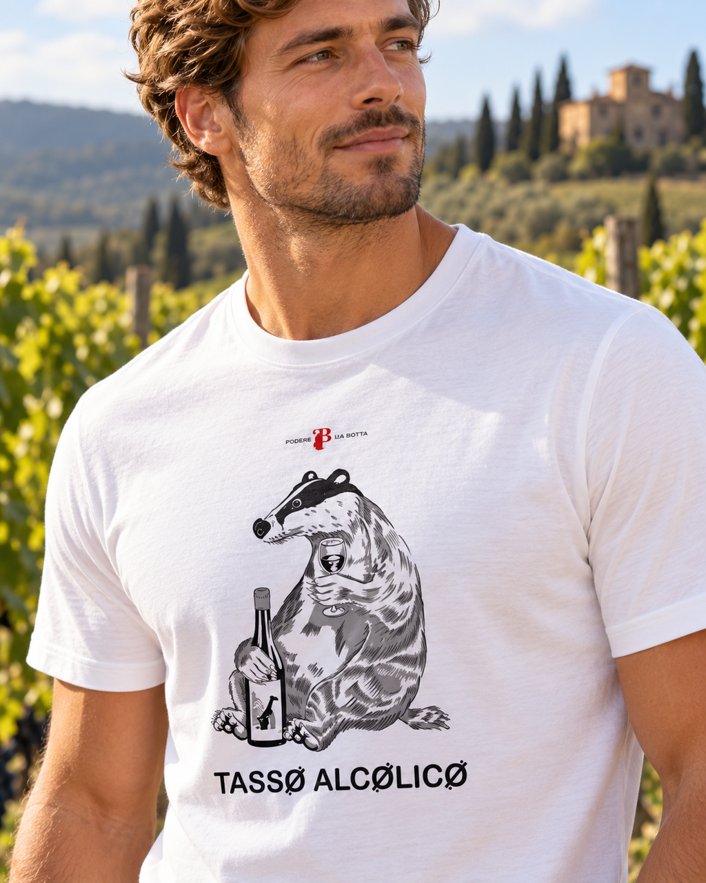 "The Alcohol Level" | White T-Shirt
