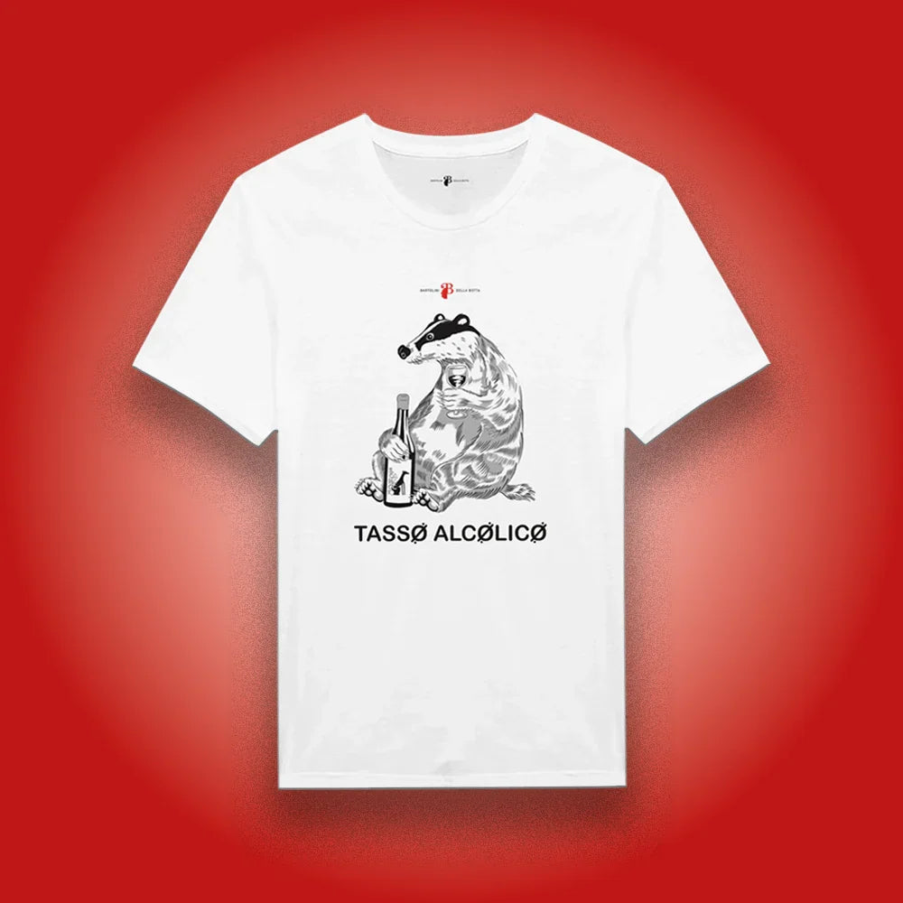 T-shirt tasso alcolico Podere la Botta