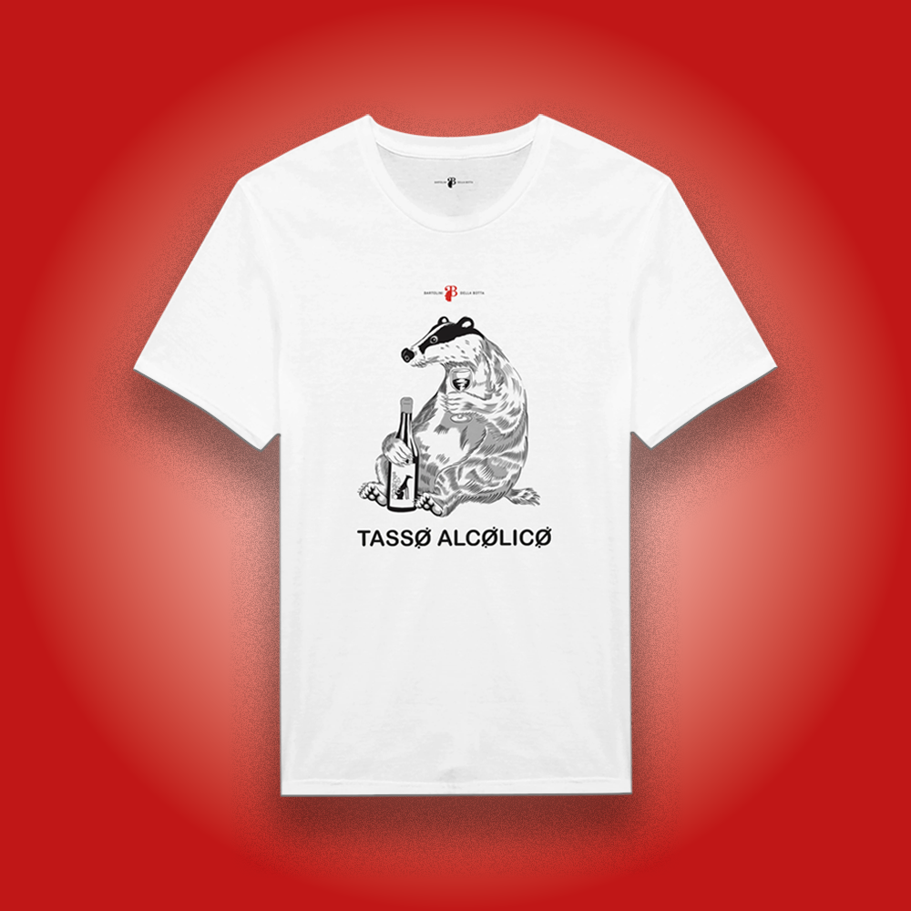 T-shirt tasso alcolico Podere la Botta