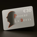 Voucher Regalo Podere La Botta €30 . Limite e Capraia - Regalo Natale